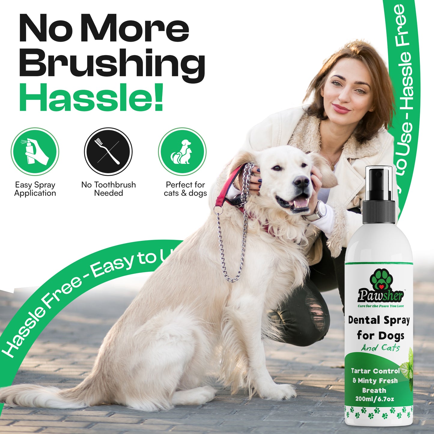 Premium Dental Spray for Dogs & Cats