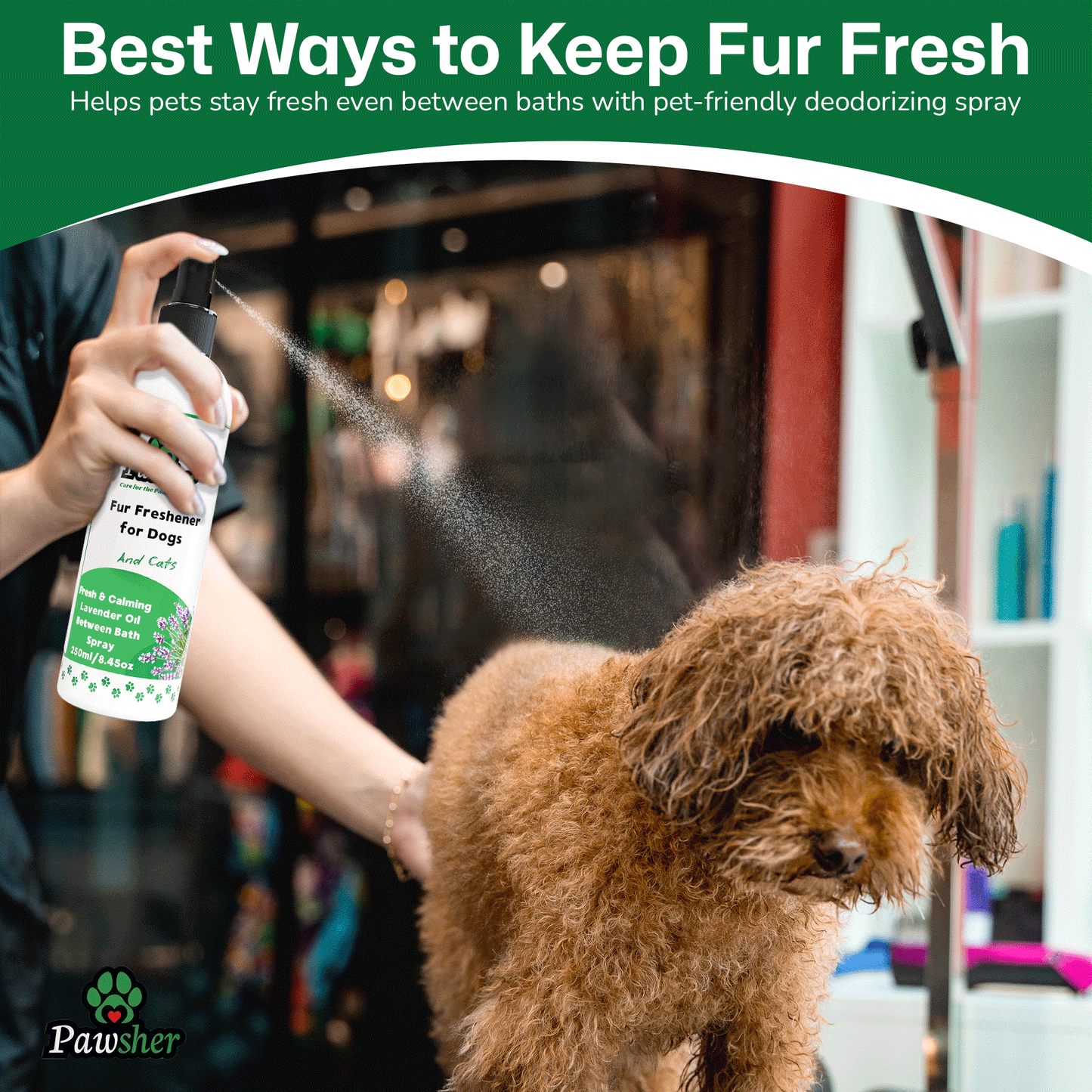 Premium Fur Freshener | Refreshing & Calming