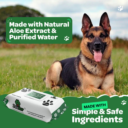 Pet Wipes for Dogs - Twin Pack - 160 Count