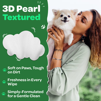 Pet Wipes for Dogs - Twin Pack - 160 Count
