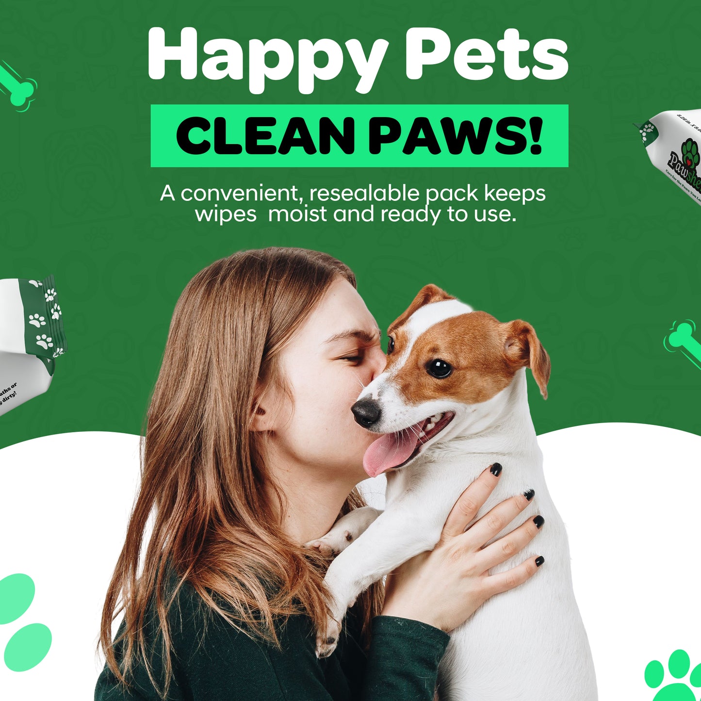 Pet Wipes for Dogs - Twin Pack - 160 Count