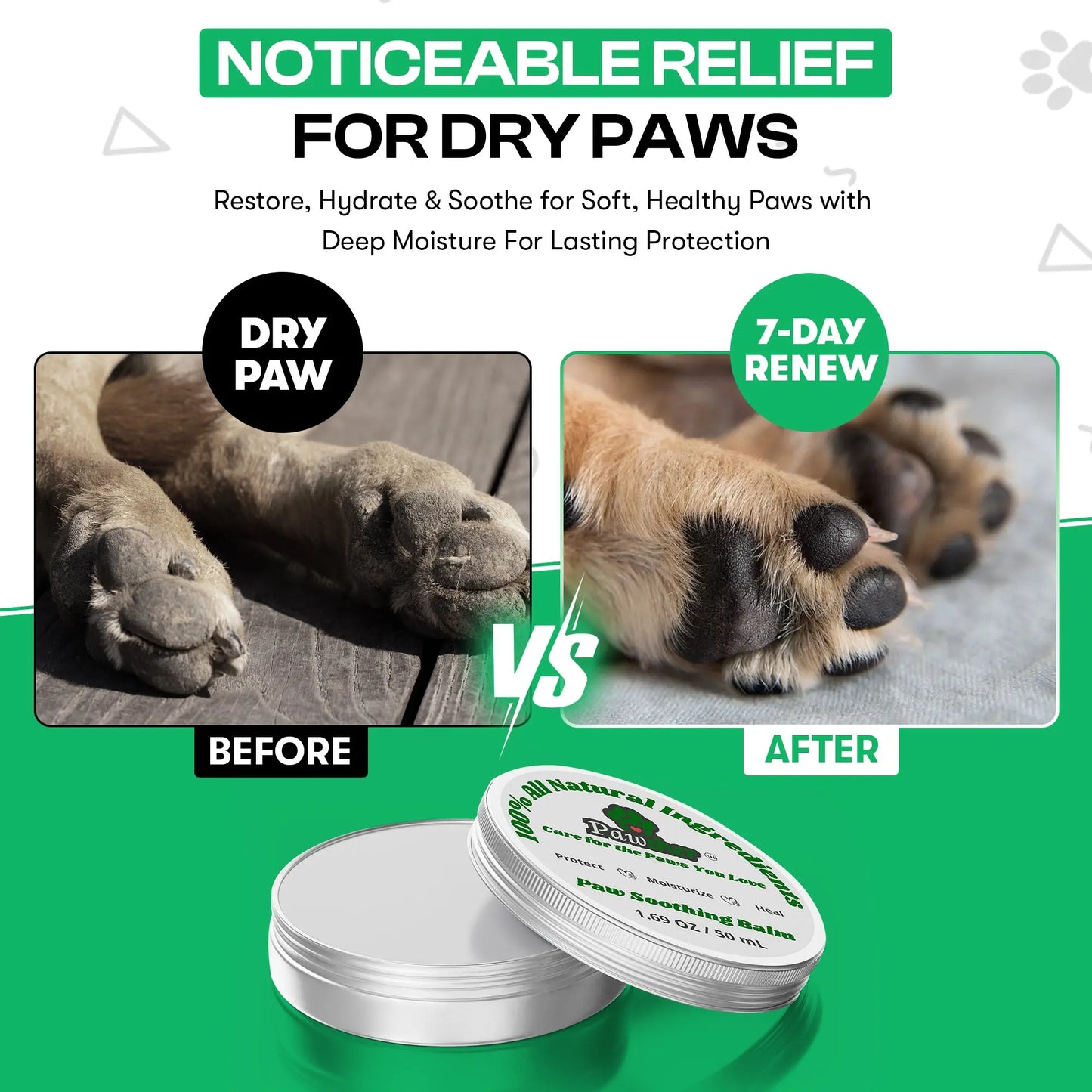 Dog Essentials Starter Kit - Pet Wipes, Paw Balm, Dental Teeth Cleaning Wipes & Poop Bags Set - Pawsher